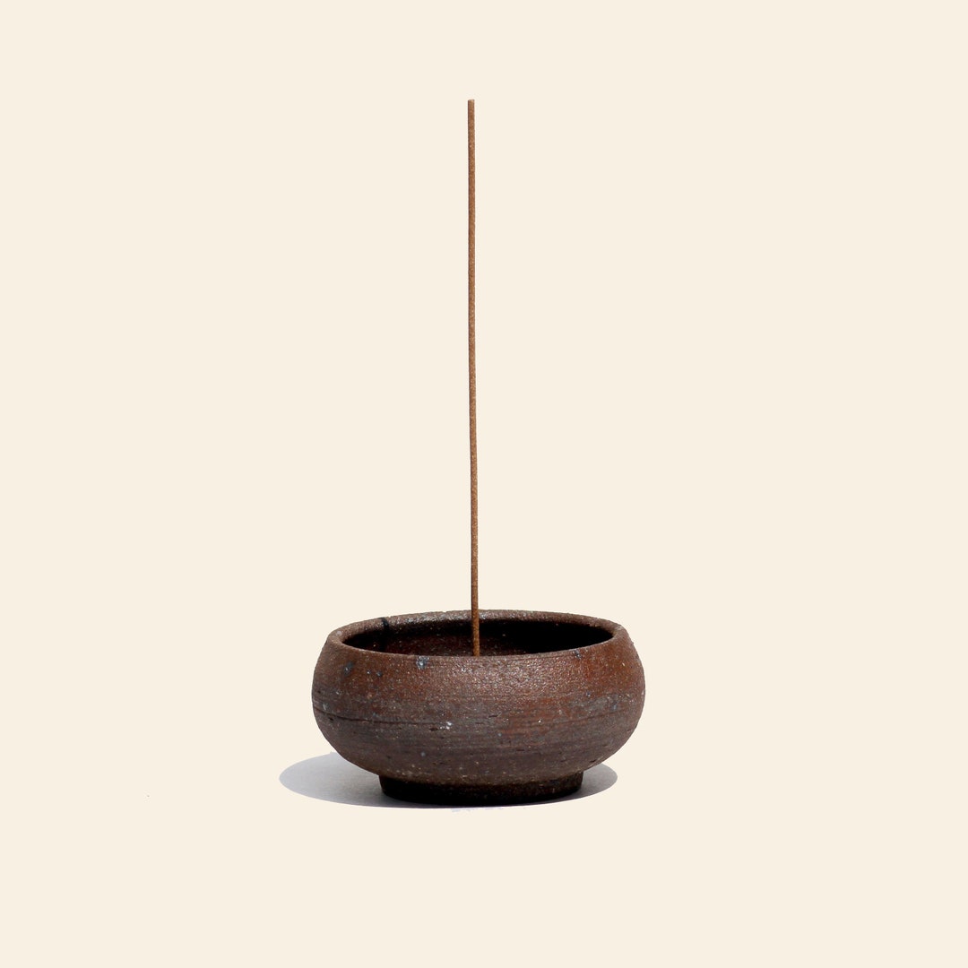Incense Burner | WABI SABI Style Incense Holder | Stoneware Incense Burner | WABI SABI Style Incense Holder | Stoneware