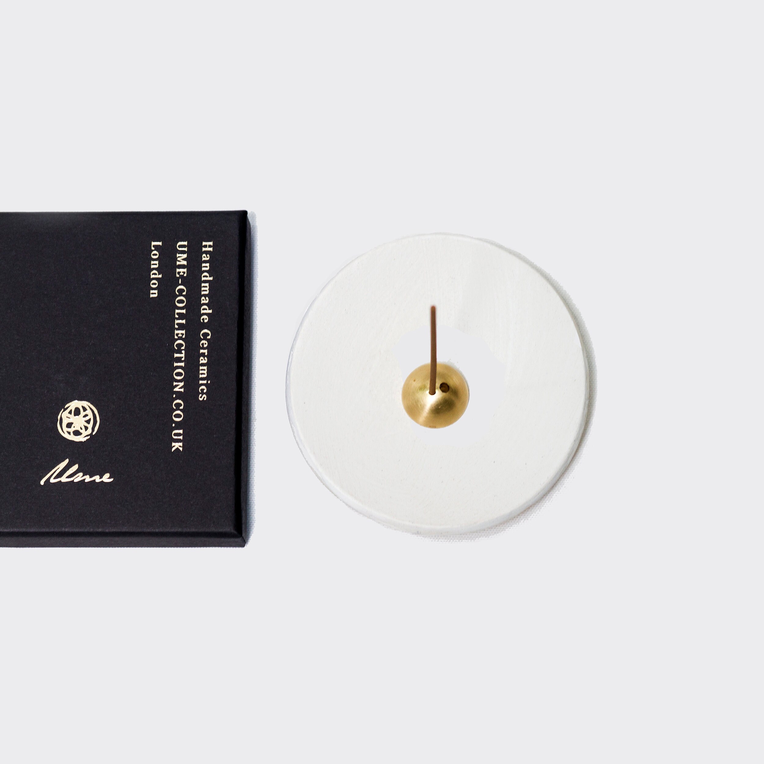 Handmade White Ceramic Incense Holder. Made in the UK. Gift Etsy