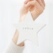 Personalised Ceramic Star  - White Ceramic - Your Name - Custom - Minimal