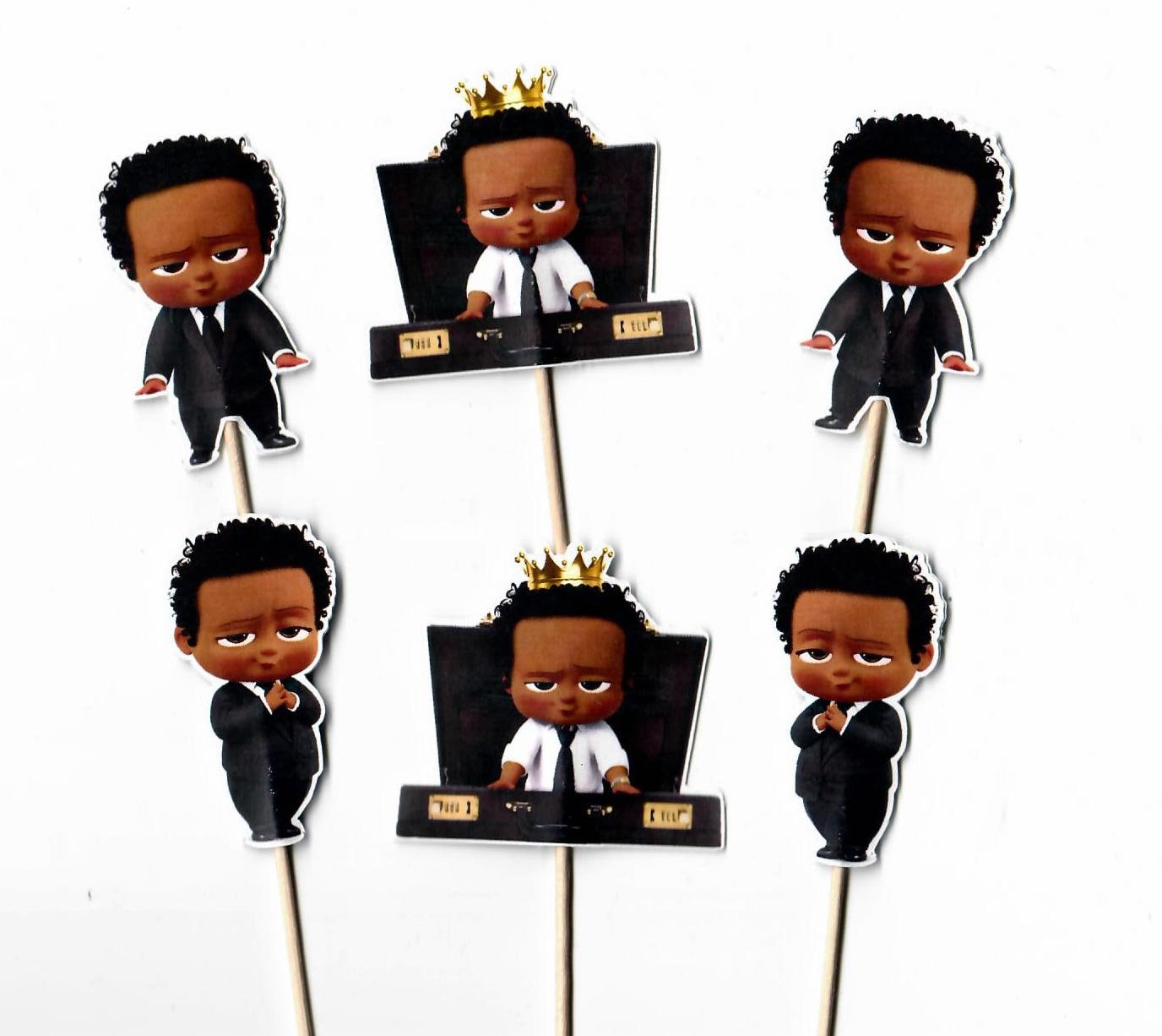 Boss Baby: Free Printable Cake Toppers. - Oh My Baby!