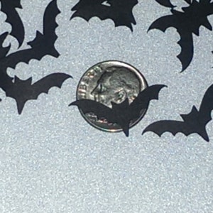 Black- Bat Confetti- Birthday- Party- Die cut Confetti- Holloween