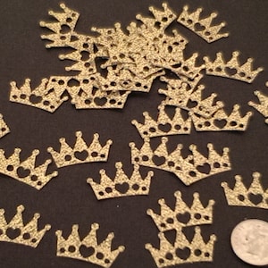 Gouden Kroon Confetti -Tafel scatter- Bruids Douche Decor- Baby Douche Decor- Bruiloft Decor- Quinceanera Decor-Verjaardag