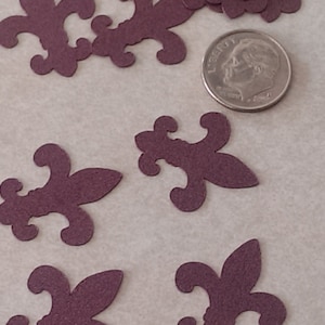 Confete flor de lis - Decoração de escoteiro - Decoração de festa - Confete de festa