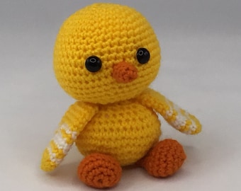 Crochet Pattern Little Chicken Amigurumi Toy for Children Little Chick Pattern PDF Scheme Kids Easter Eggs Child's Plush Handmade P026