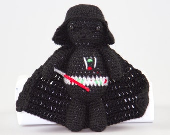 Darth Vader Amigurumi Crochet Star Wars Pattern Crochet Toys Amigurumi Crochet Doll Pattern Crochet Toy Patterns Amigurumi Toy P049
