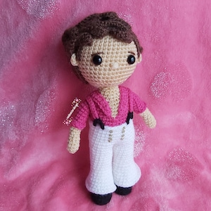 Doll amigurumi inspired - Singer Amigurumi, Celebrity Amigurumi, gift