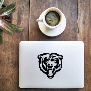 Chicago Bears vinyl decal/NFL football car decal/waterproof vinyl sticker, Truck decal, laptop sticker, bottle or tumbler vinyl decal image 4