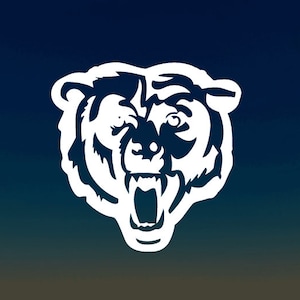 Chicago Bears vinyl decal/NFL football car decal/waterproof vinyl sticker, Truck decal, laptop sticker, bottle or tumbler vinyl decal