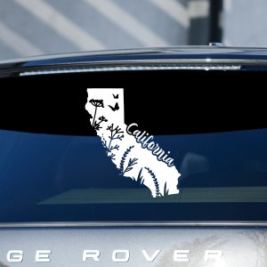 California decal, CA State vinyl Sticker, Waterproof sticker, car decal, laptop or phone vinyl sticker, water bottle or tumbler decal image 6