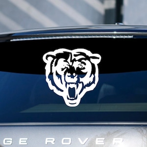 Chicago Bears vinyl decal/NFL football car decal/waterproof vinyl sticker, Truck decal, laptop sticker, bottle or tumbler vinyl decal image 3