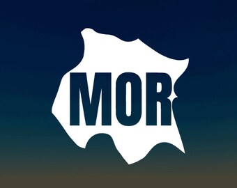 Morelos Mexico vinyl decal, Morelos map vinyl sticker, waterproof vinyl sticker, car decal, laptop sticker, bottle or tumbler vinyl decal