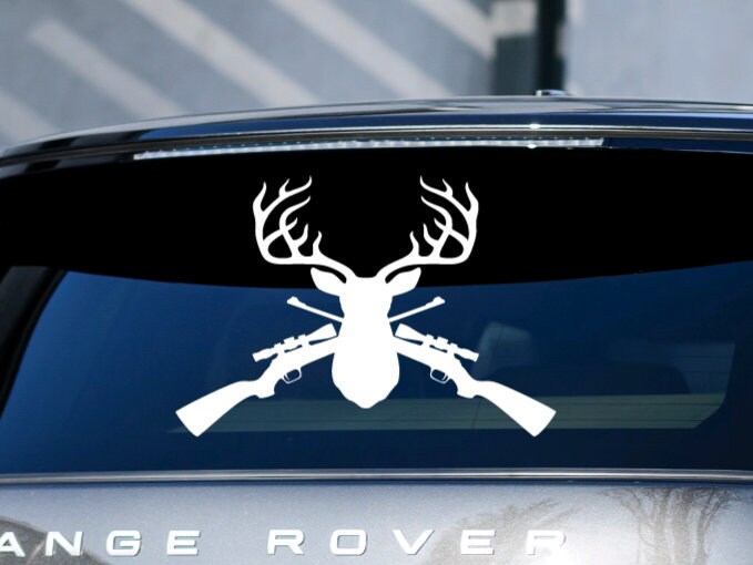 Hunting Vinyl Decal, Deer Hunting Vinyl Sticker, Waterproof Vinyl ...