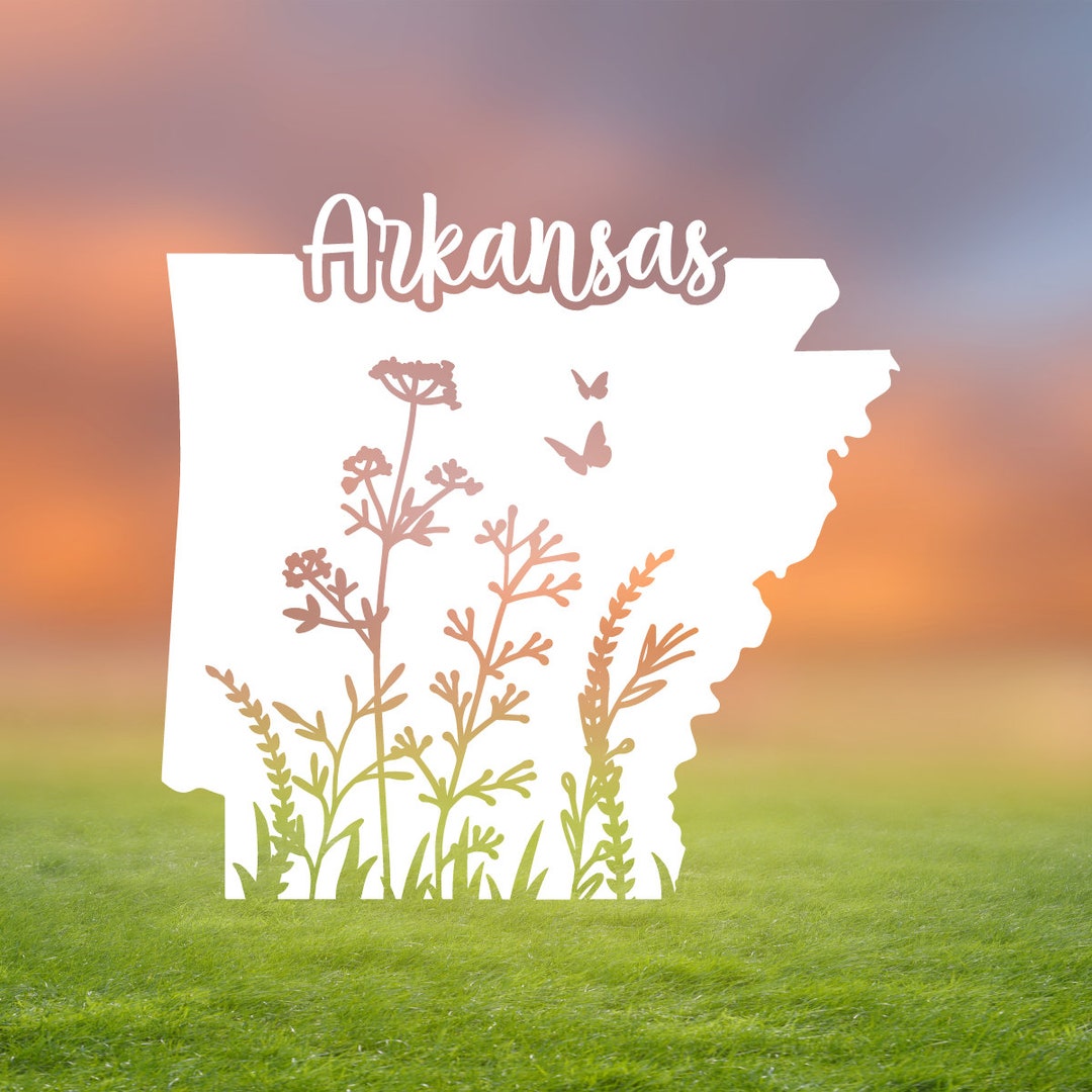 Arkansas Native Sticker Arkansas Decal, AR State Vinyl Sticker, Waterproof Sticker, Car Decal ...