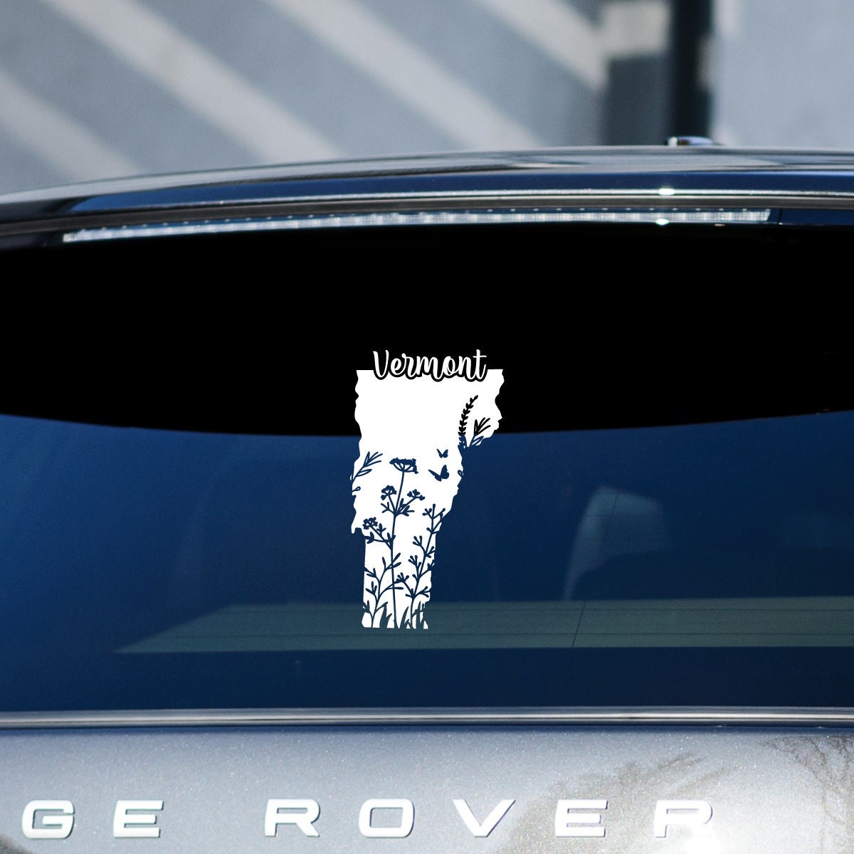 Vermont Decal, VT State Vinyl Sticker, Waterproof Sticker, Car Decal ...