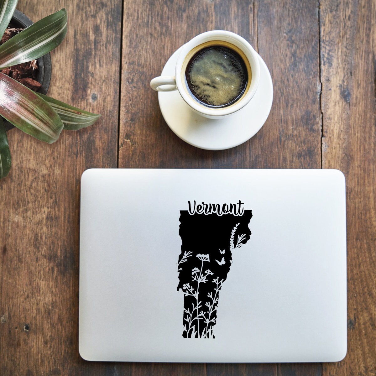 Vermont Decal, VT State Vinyl Sticker, Waterproof Sticker, Car Decal ...