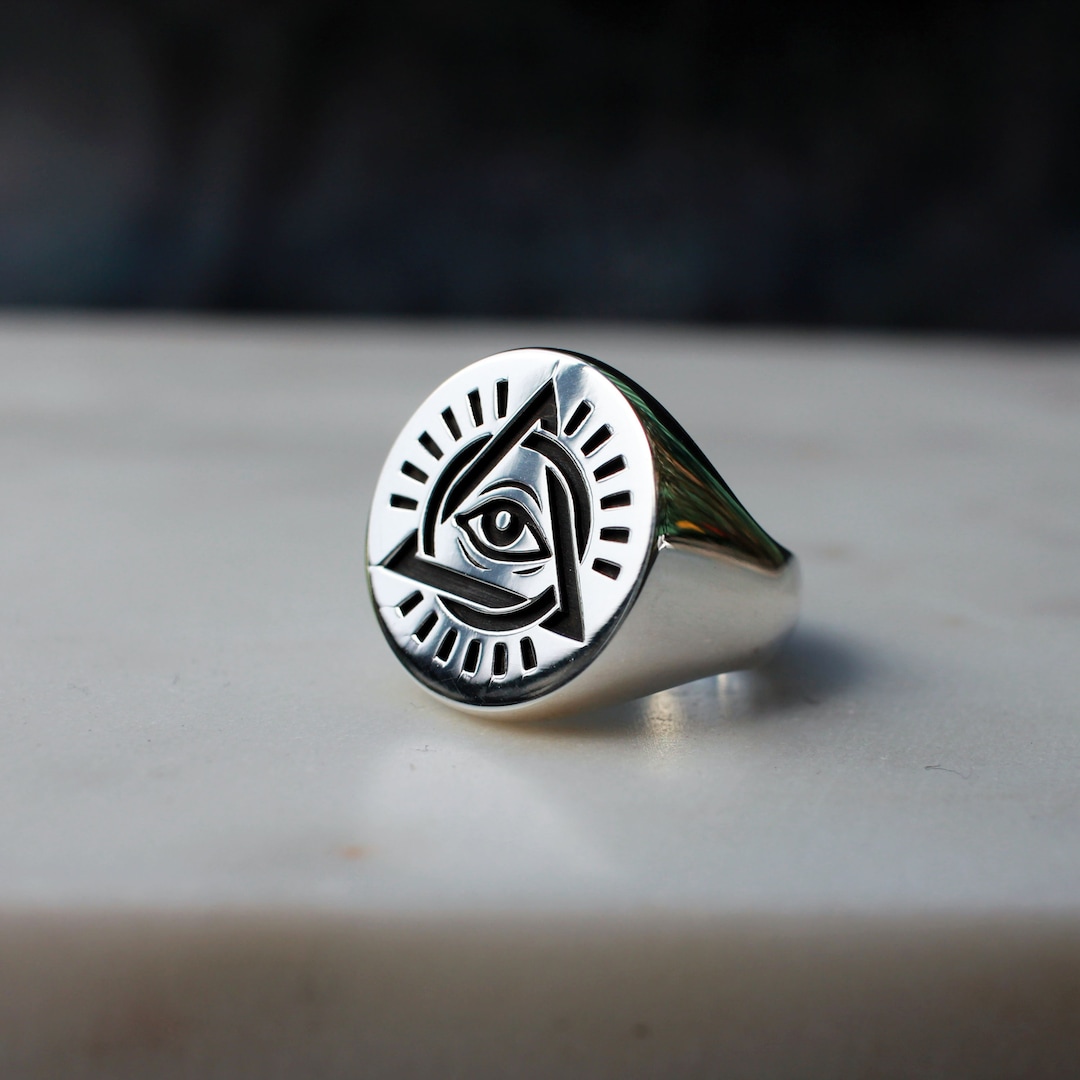 All Seeing Eye Souvenir Ring – LHN Jewelry