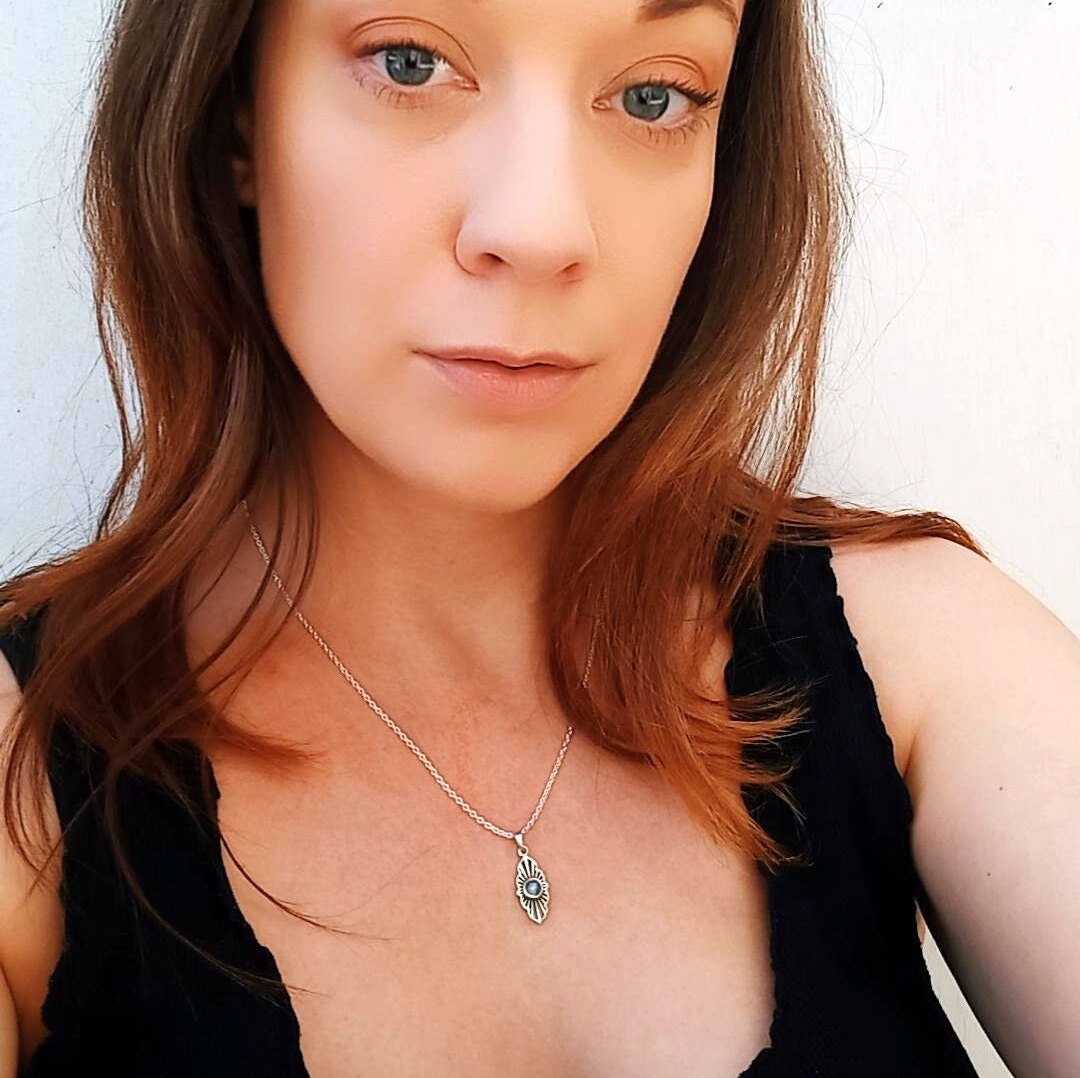 ネックレス・ペンダント LAZY DAWN stone pendant necklace DAWN - Labradorite Pendant, Dainty Gemstone Necklace - Etsy