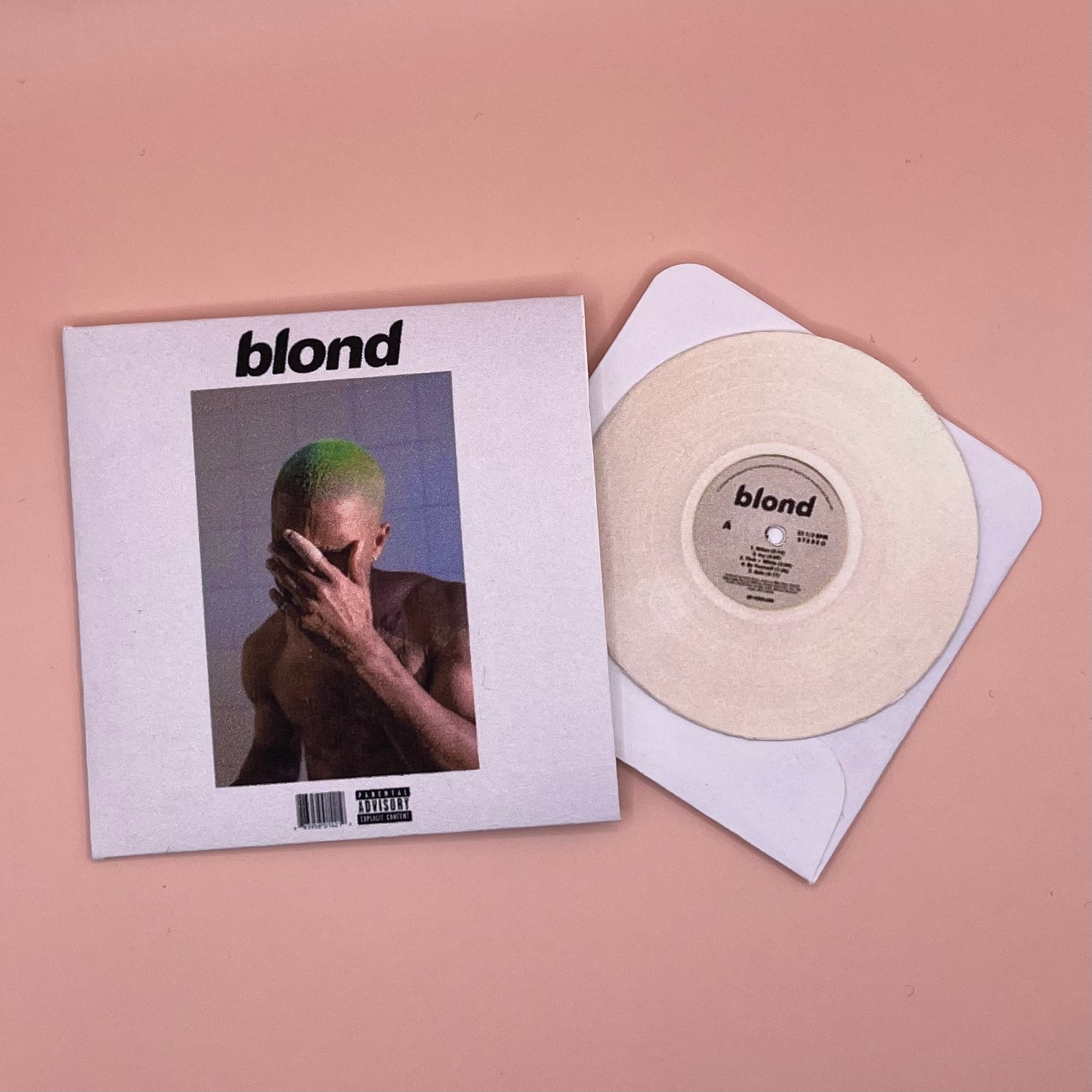 ご予約品】 Frank Frank Ocean Vinyl: - Blonde Behind LP Blonde