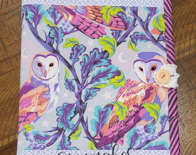 Stitch and Go Case Large Tula Pink Moon Garden Owl Project Case Epp