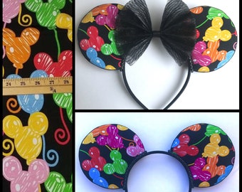 Mickey Balloon Inspired Mouse Ears