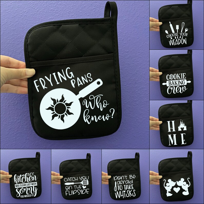 Pot Holders W/ Cute Sayings Gifts for Bakers Christmas Gift Etsy