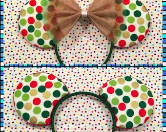 Polka Dot Mouse Ears