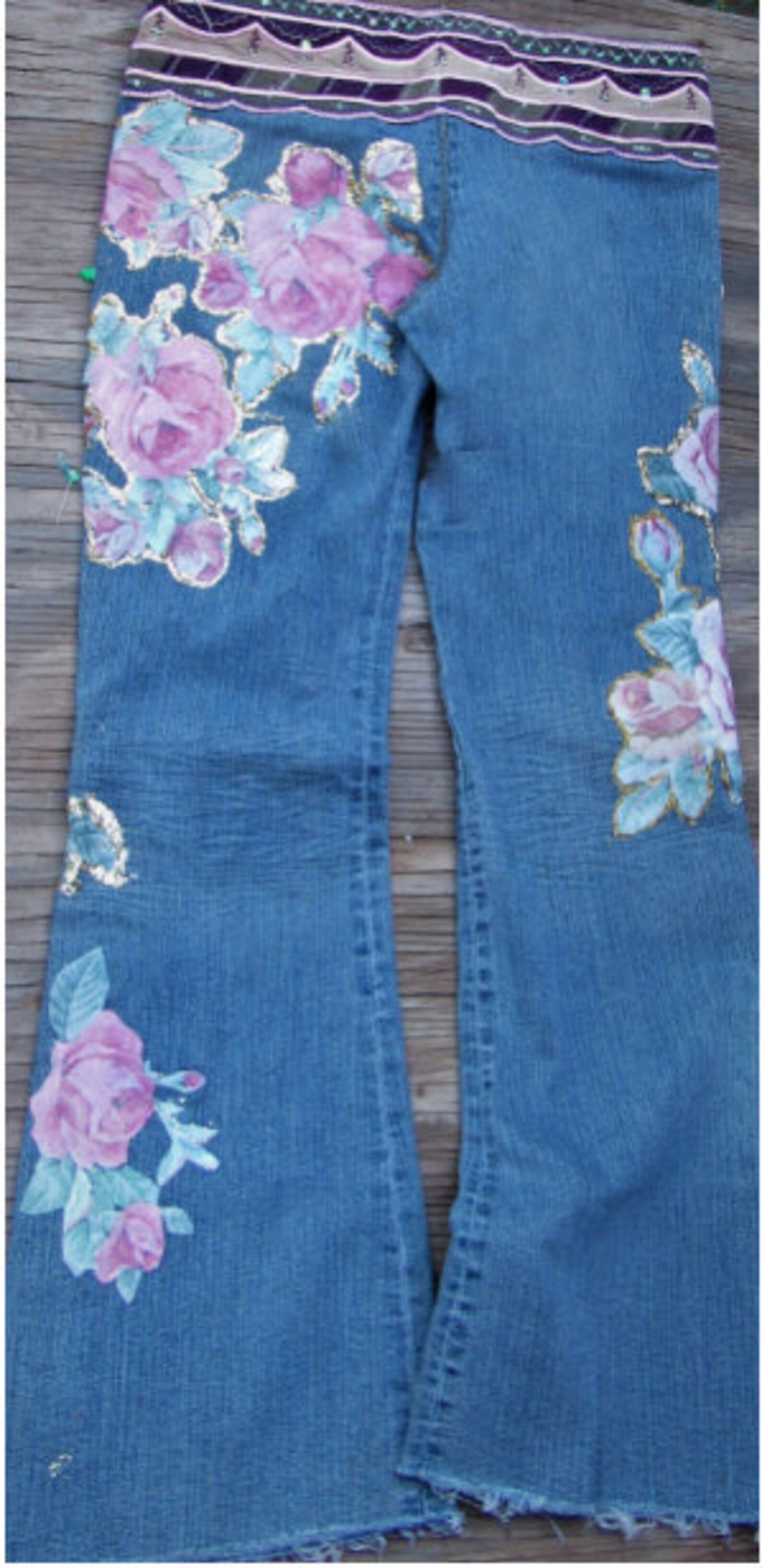 Blue Jeans Dollhouse Brand Embellished Decorative Woman's Size 4