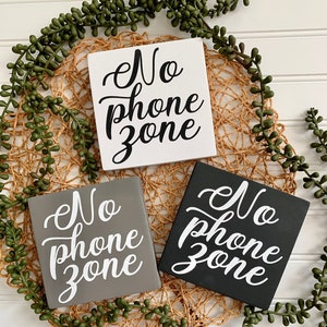 Be Present, No Phone Zone, Anti Phone, Screen Free, Mini Sign, Cell Phone Jail, Kitchen Humor, Family Time, Screen Time Rules