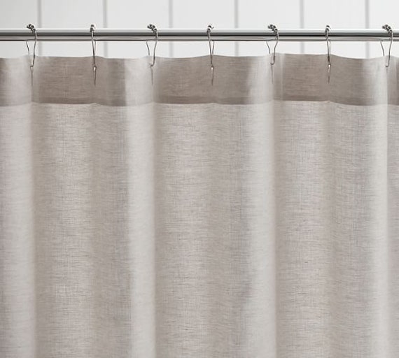 Shower Curtains Linen Curtain, Rv Shower Curtain Rod Canada