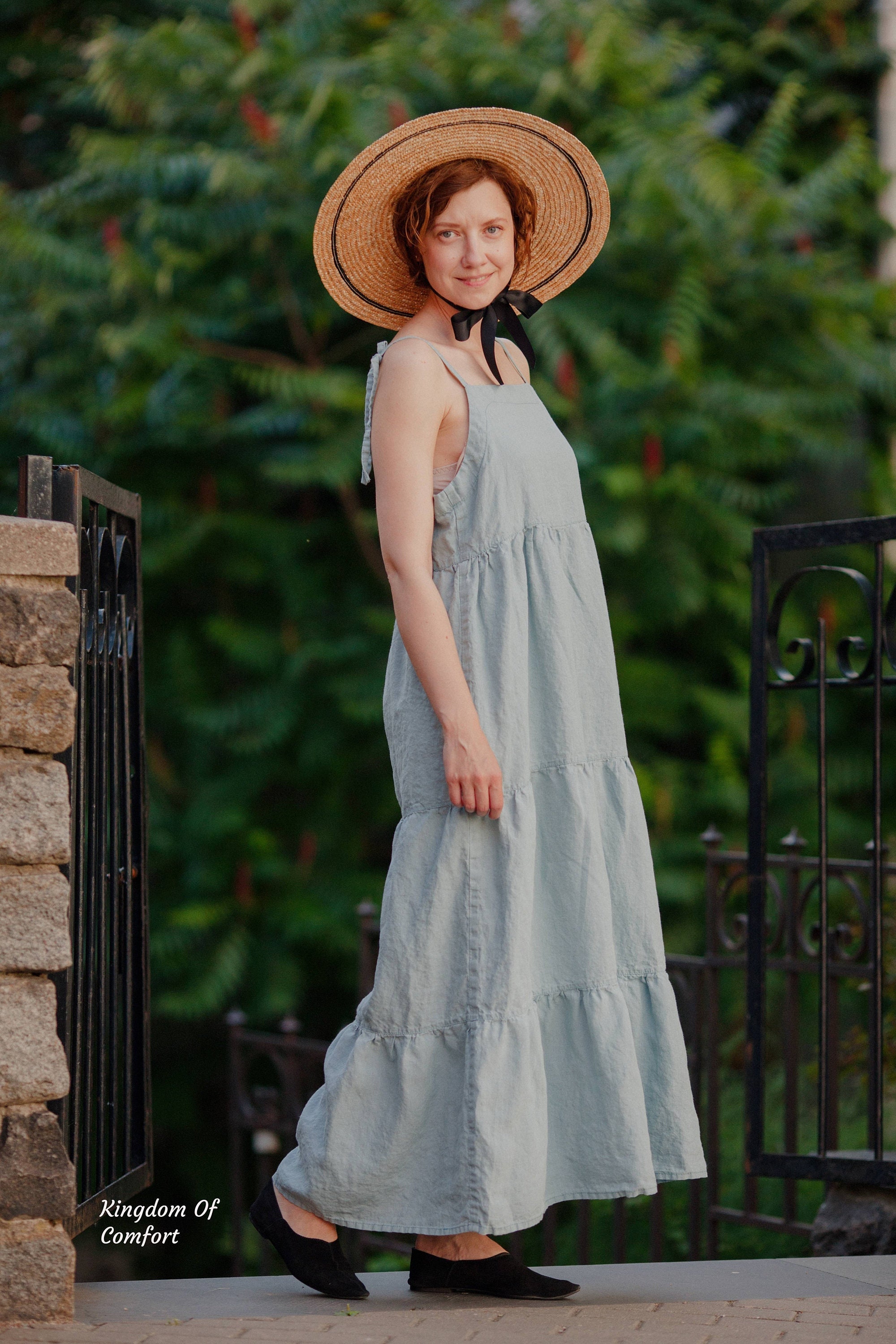 Rylee and cru top tiered maxi dress
