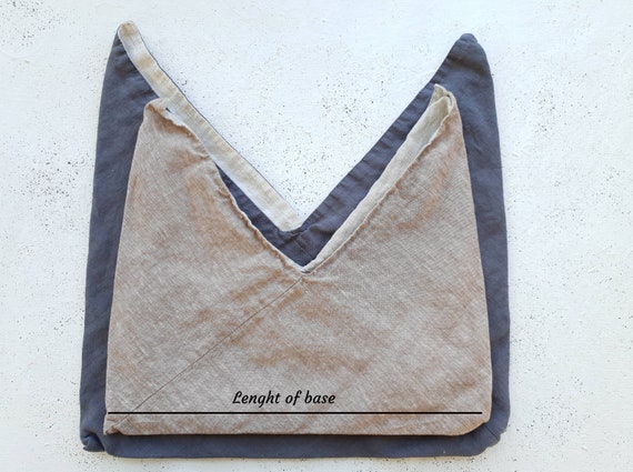 Linen Bento Bag Organic Natural Bento Bag Bread Bag Lunch Bag