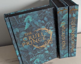 MADE TO ORDER | The Folk of The Air | The Cruel Prince | The Wicked King | The Queen of Nothing | Hardcover Book | Bookbinding | Rebind