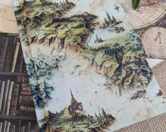 Dragon Journal | Rebound book | Fantasy | Hardcover | Bookbinding | 9x6 | Approx 250 Pages | Handmade Cover