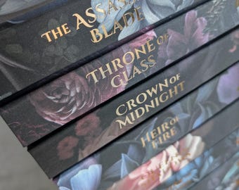 MADE TO ORDER | Throne of Glass | Rebound book | Series | Hardcover Book | Bookbinding