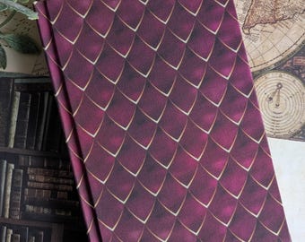 Personalizable Journal | Rebound book | Floral | Hardcover | Bookbinding | 9x6 | Approx 250 Pages | Dragon