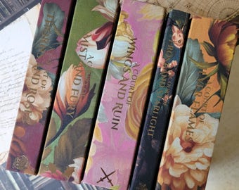 MADE TO ORDER | Acotar | Rebound book | Series | Hardcover Book | Bookbinding | Thorns and Roses | Starlight | Night Court