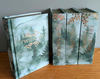 MADE TO ORDER | Twilight | Rebound book | Series | Hardcover Book | Bookbinding