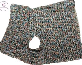 Spring Tweed Dog Sweater Crochet Pattern PDF DIGITAL DOWNLOAD