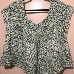 Plus Size A-Line Shirt Crochet Pattern