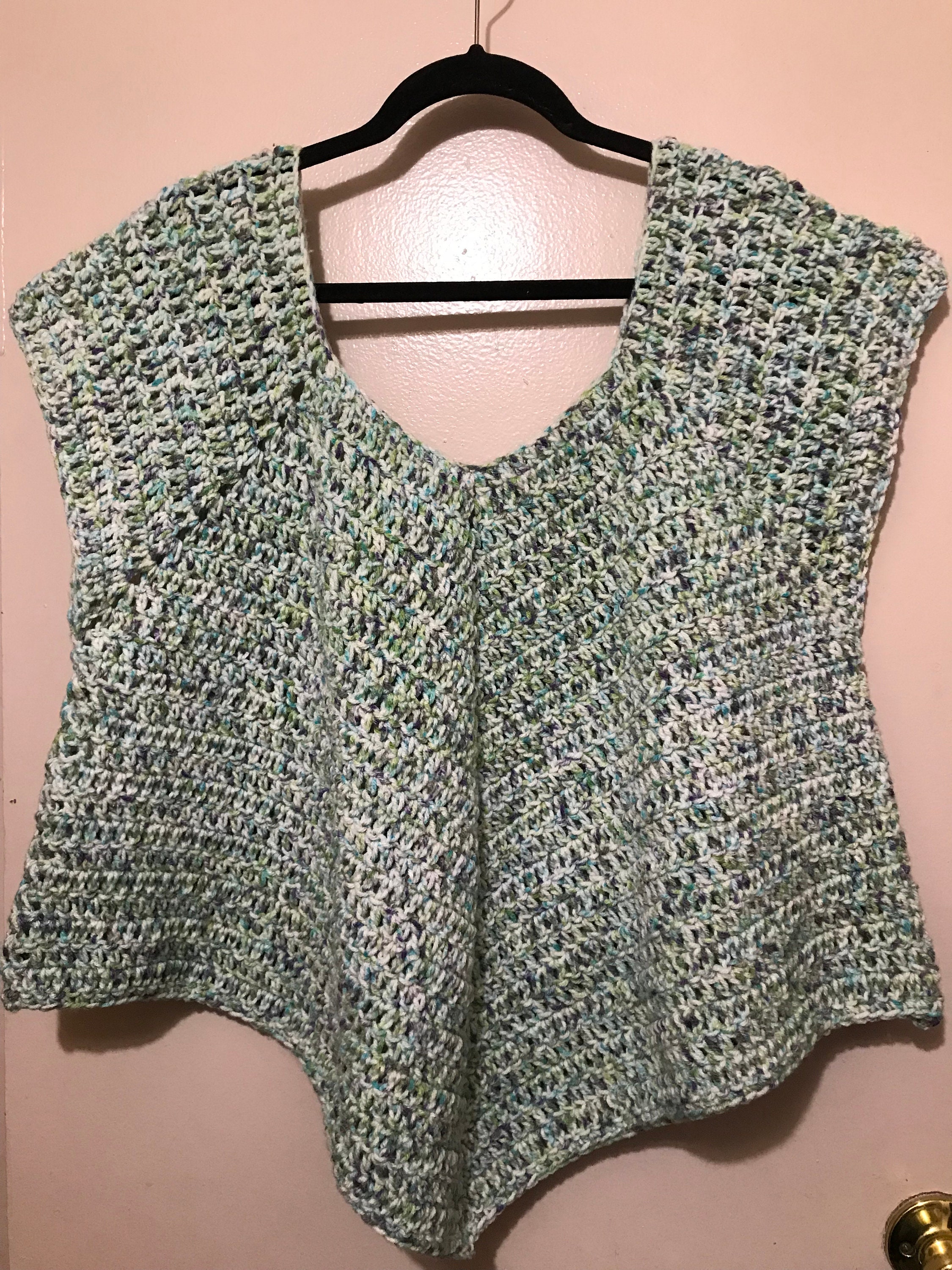 Plus Size A-Line Shirt Crochet Pattern