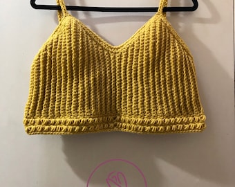 Boho Crop Top Plus Size Crochet Pattern