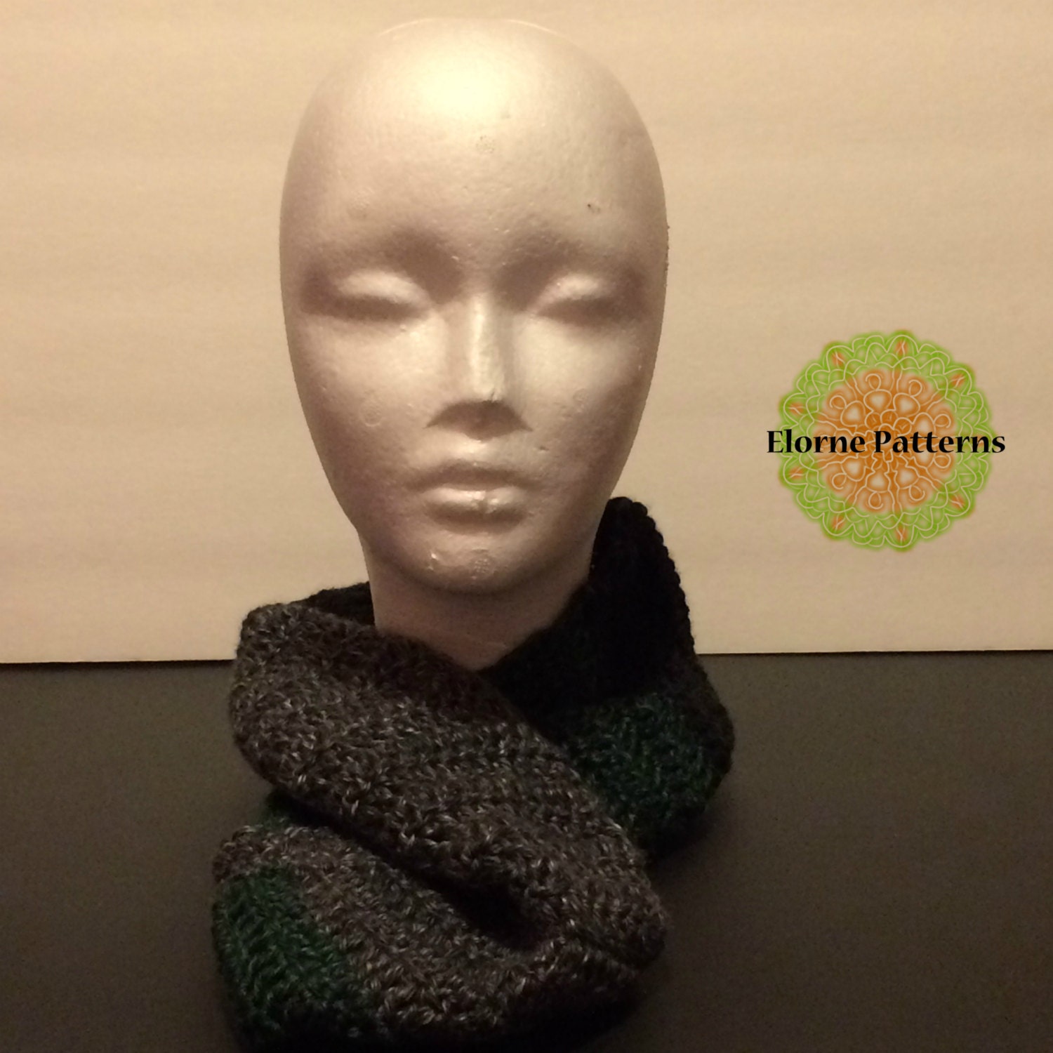 CROCHET PATTERN Infinity Cowl Scarf Pattern - Etsy