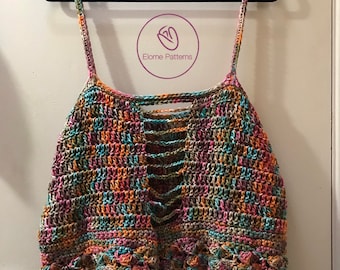 Mermaid Tank Top Plus Size Crochet Pattern