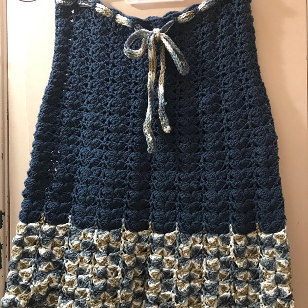 Outer Shell Skirt Plus Size Crochet Pattern PDF DOWNLOAD ONLY