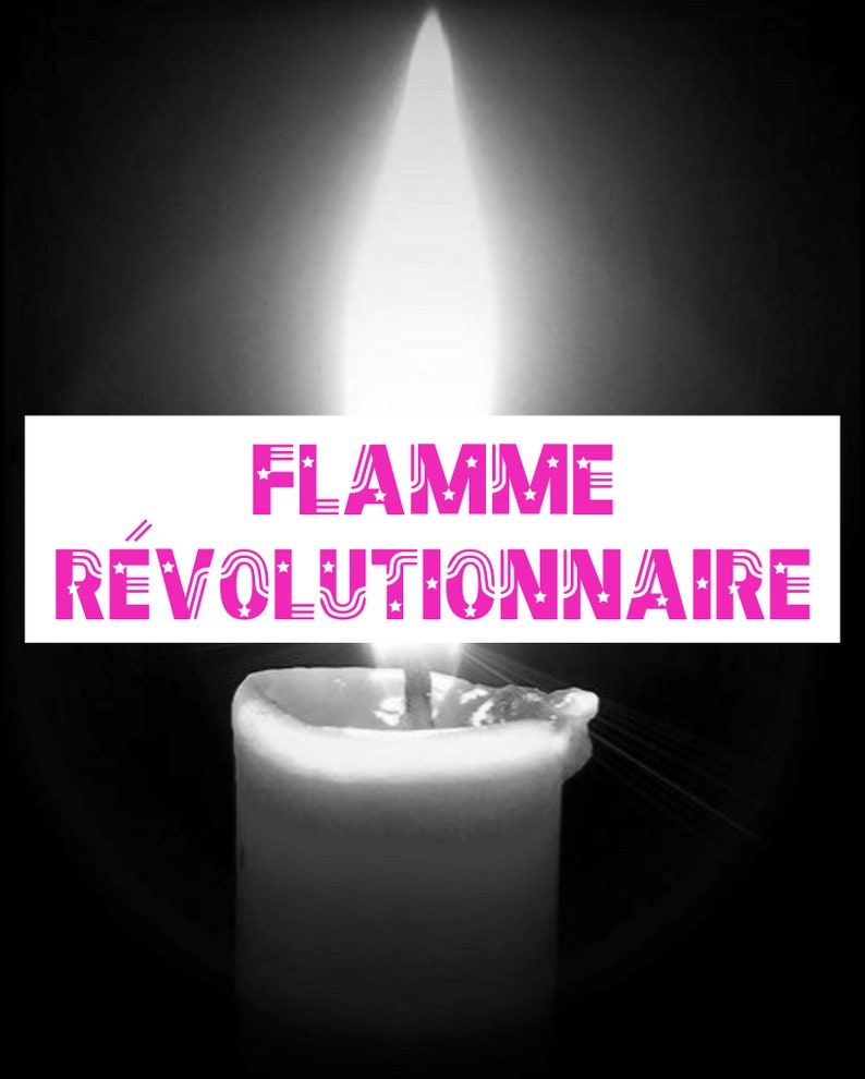 Tirage Flamme Révolutionnaire immagine 1