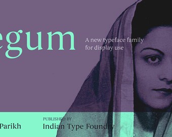 Begum Font Family