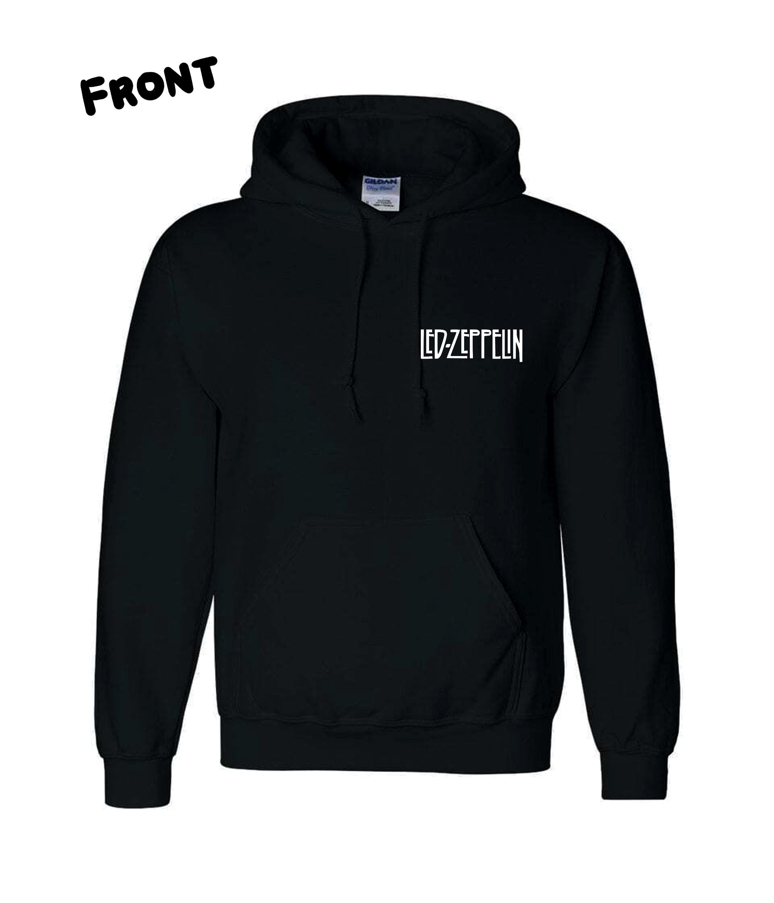 Led Zeppelin Pullover Hoodie Made to Order - Etsy