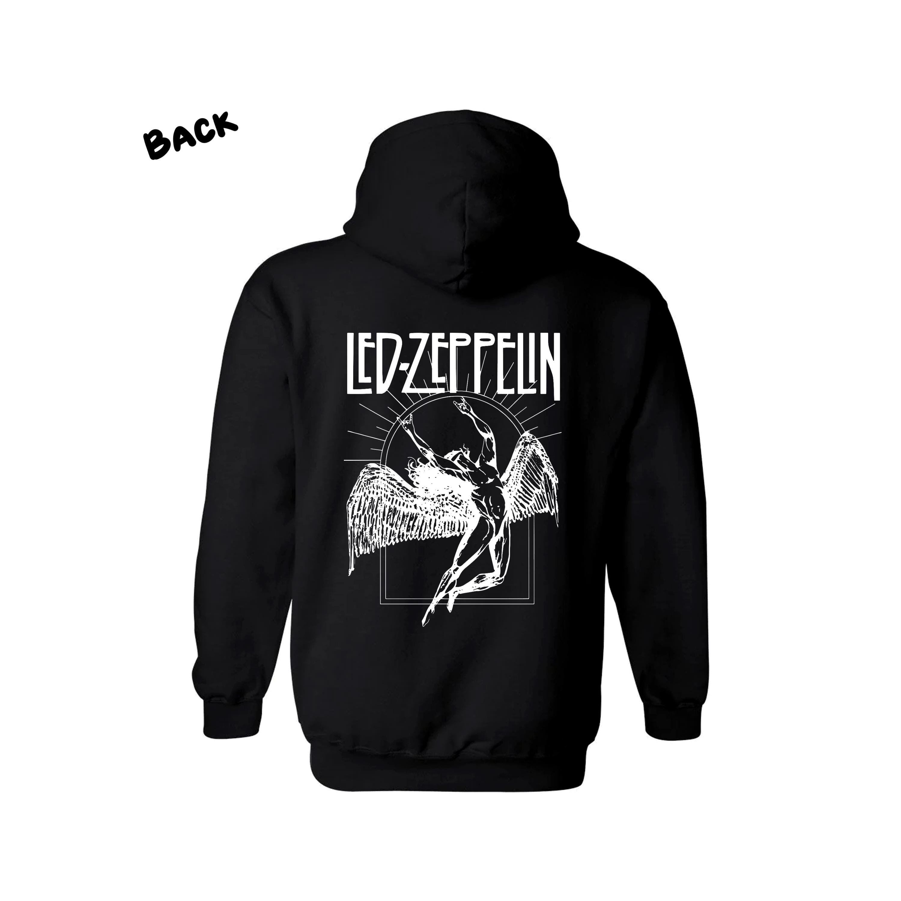 Led Zeppelin Hoodie - Etsy Led Zeppelin Hoodie - Etsy