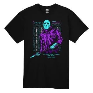 Friday the 13th Jason Game Over NES Shirt Short Sleeve/Long Sleeve Made To Order