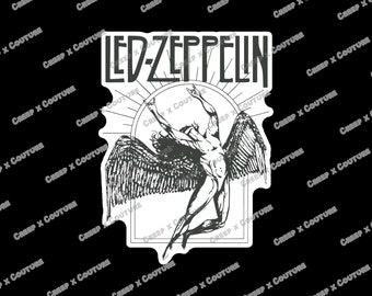 Led Zeppelin - IV Zoso LP Label Magnet - Etsy